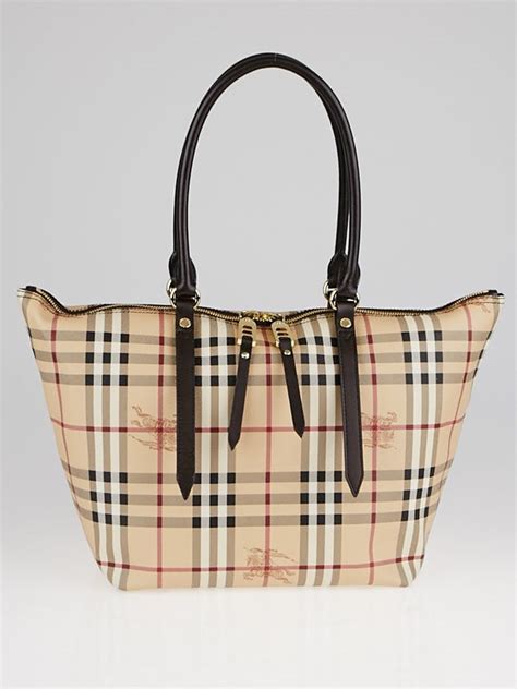 burberry salisbury haymarket check tote bag